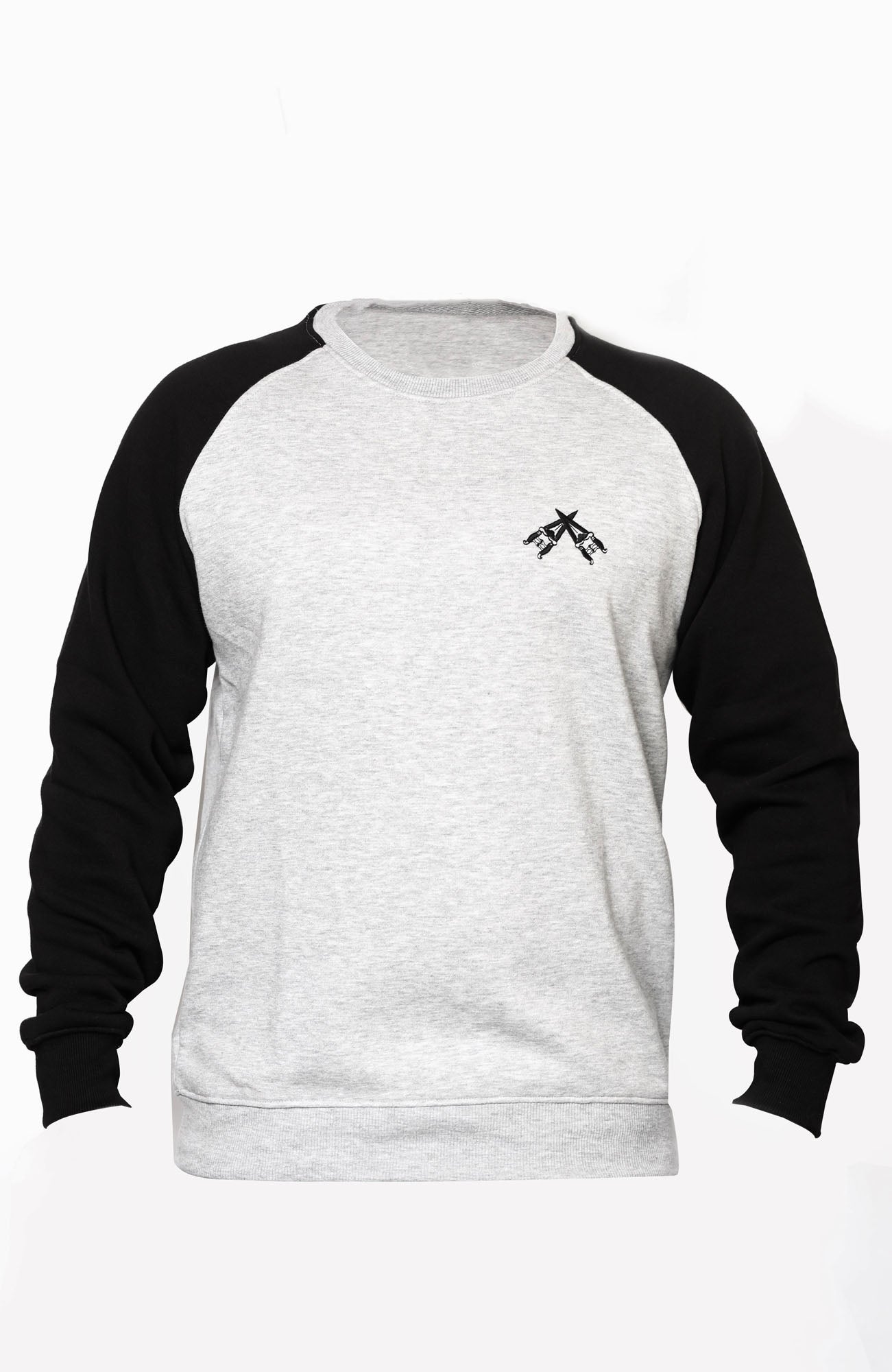 Grey & Black Sweatshirt