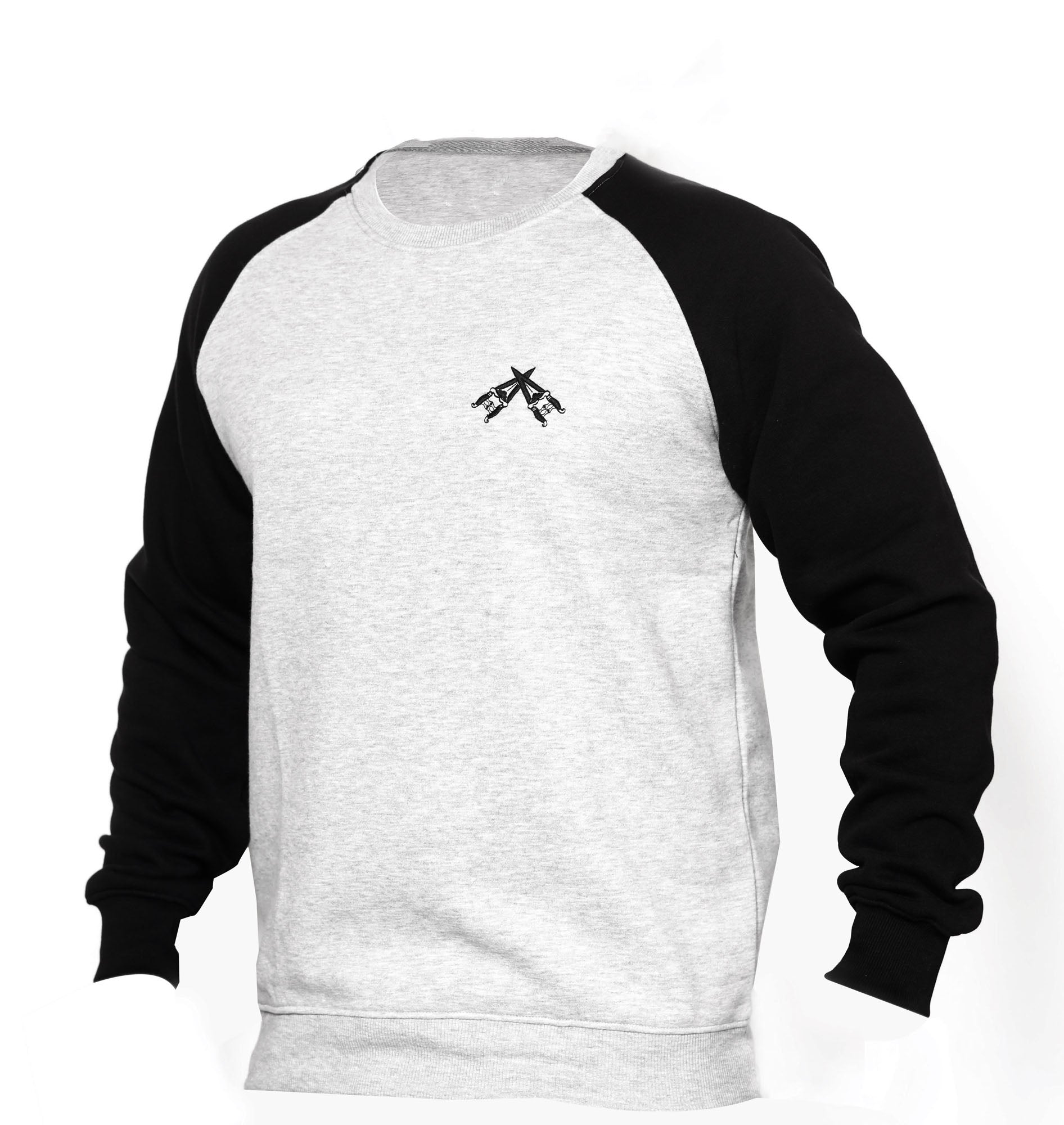 Grey & Black Sweatshirt